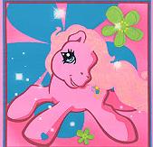 Pink My Little Pony Pillow / Cushion Panel - Click Image to Close
